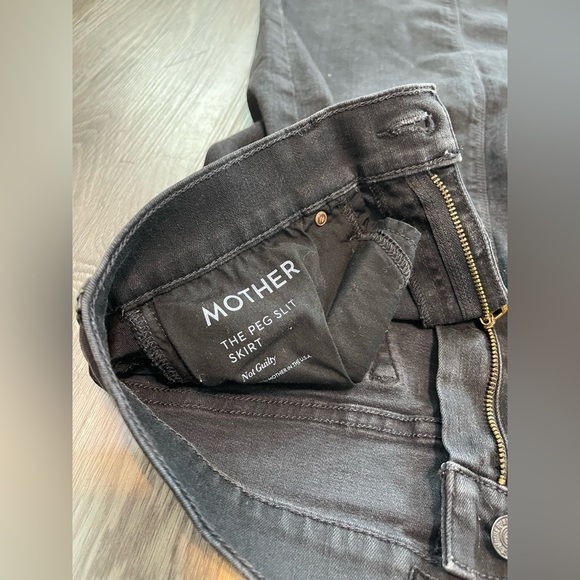 MOTHER peg slit pencil skirt size 28 - Picture 4 of 8